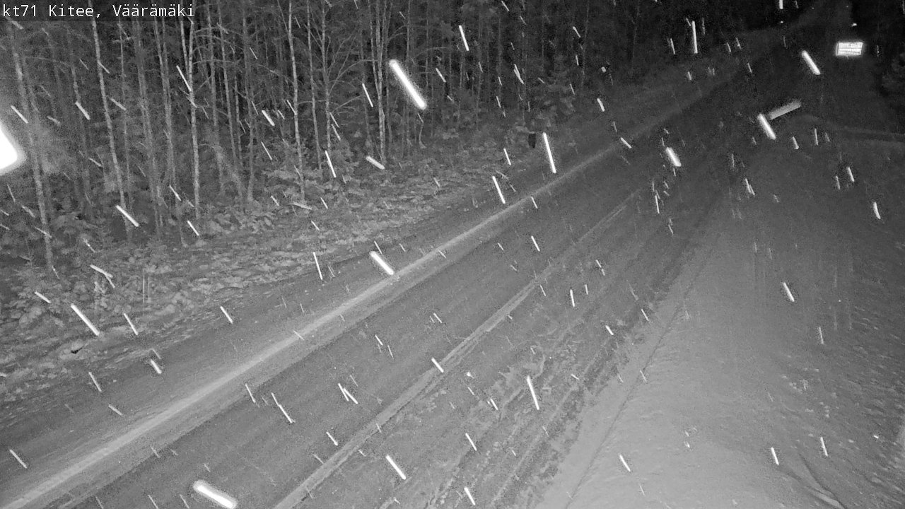 Kelikamerat Kuva Tie 71 Kitee, Väärämäki, Kitee, Pohjois-Karjala