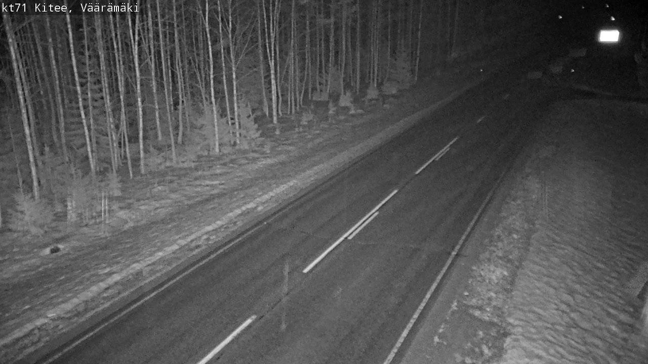 Kelikamerat Kuva Tie 71 Kitee, Väärämäki, Kitee, Pohjois-Karjala