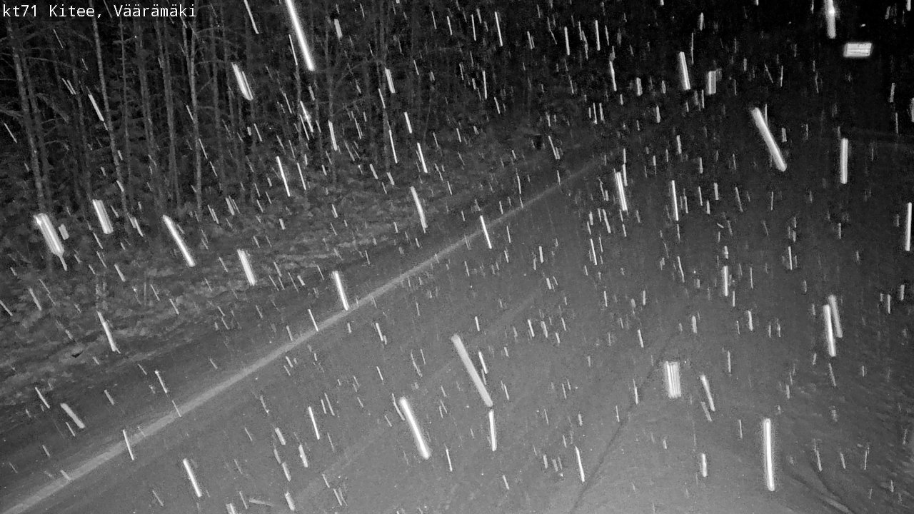 Kelikamerat Kuva Tie 71 Kitee, Väärämäki, Kitee, Pohjois-Karjala
