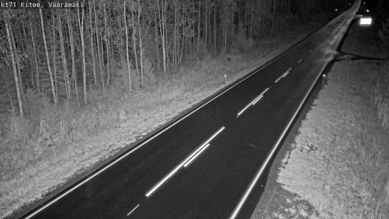 Kelikamerat Kuva Tie 71 Kitee, Väärämäki, Kitee, Pohjois-Karjala