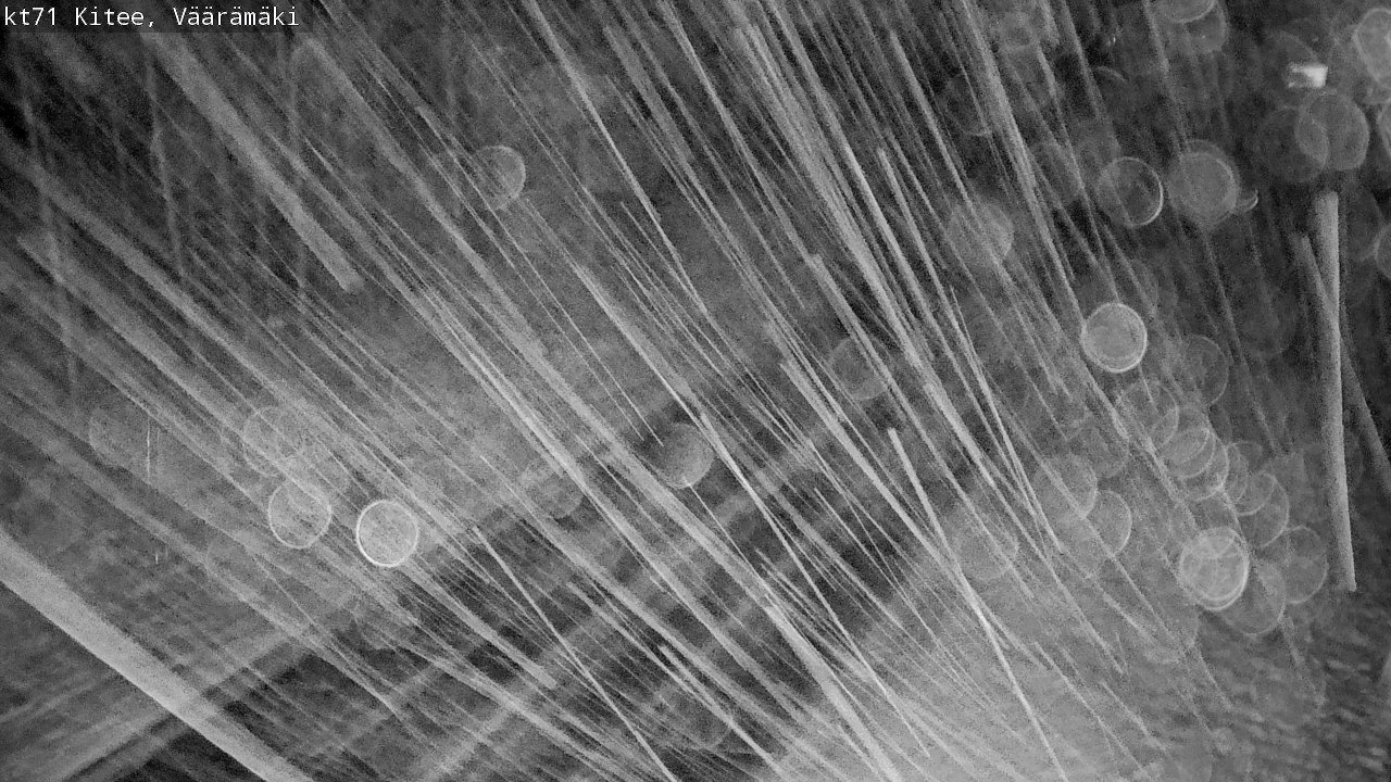 Weather Camera Image Väg 71 Väärämäki, Kitee, Pohjois-Karjala