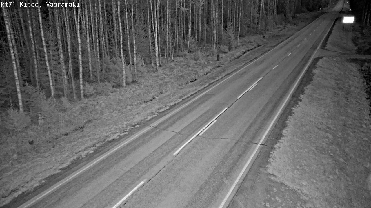 Kelikamerat Kuva Tie 71 Kitee, Väärämäki, Kitee, Pohjois-Karjala