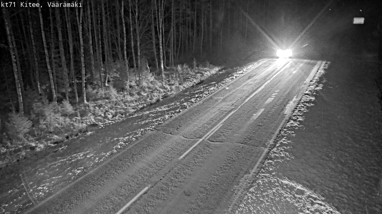 Kelikamerat Kuva Tie 71 Kitee, Väärämäki, Kitee, Pohjois-Karjala