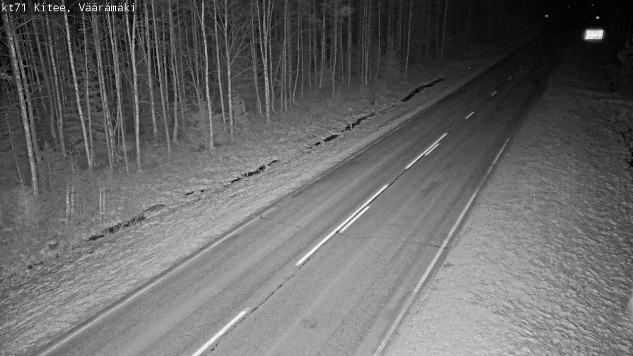 Kelikamerat Kuva Tie 71 Kitee, Väärämäki, Kitee, Pohjois-Karjala