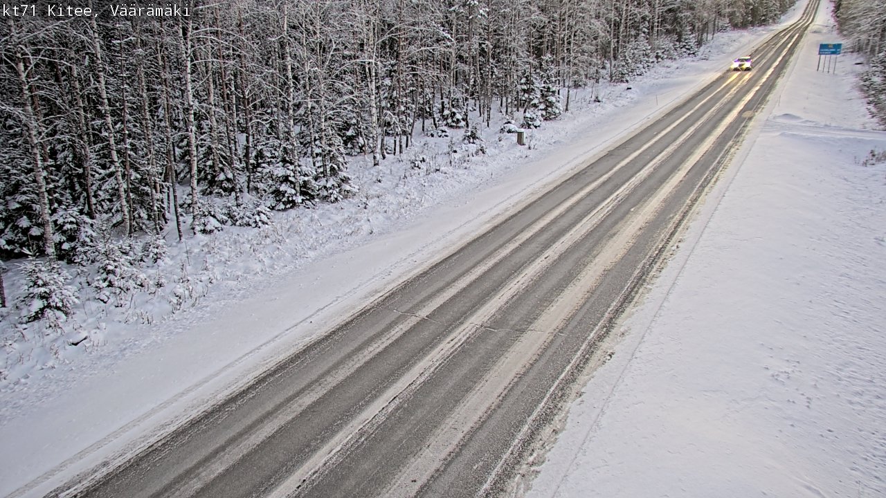 Kelikamerat Kuva Tie 71 Kitee, Väärämäki, Kitee, Pohjois-Karjala
