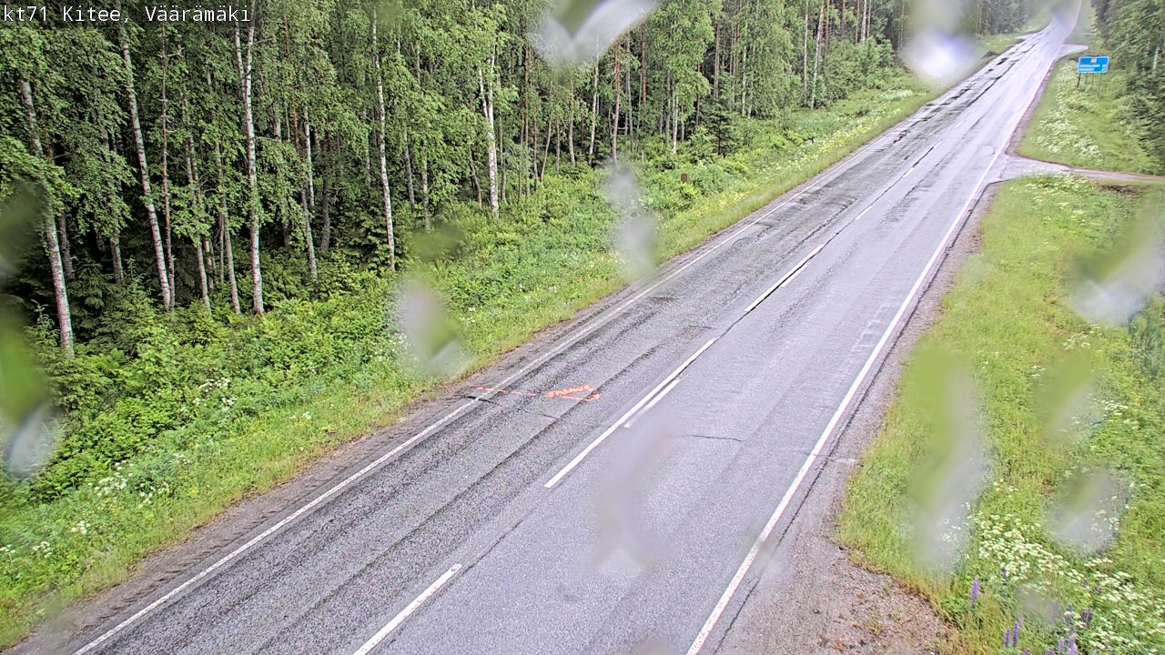 Kelikamerat Kuva Tie 71 Kitee, Väärämäki, Kitee, Pohjois-Karjala