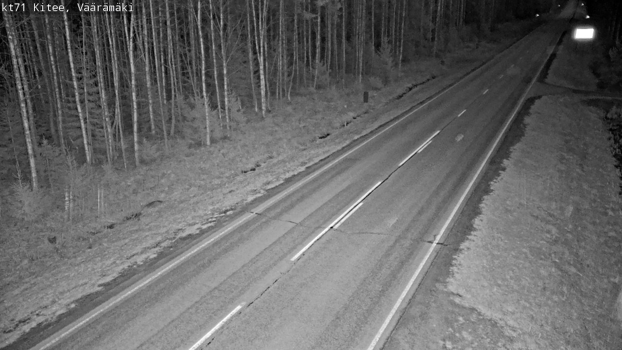 Kelikamerat Kuva Tie 71 Kitee, Väärämäki, Kitee, Pohjois-Karjala