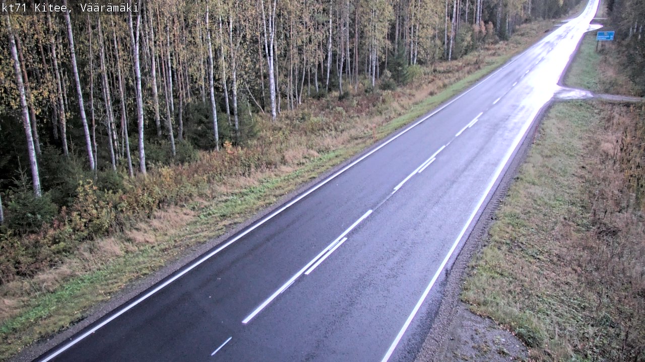 Kelikamerat Kuva Tie 71 Kitee, Väärämäki, Kitee, Pohjois-Karjala