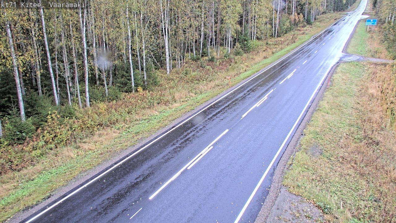 Kelikamerat Kuva Tie 71 Kitee, Väärämäki, Kitee, Pohjois-Karjala