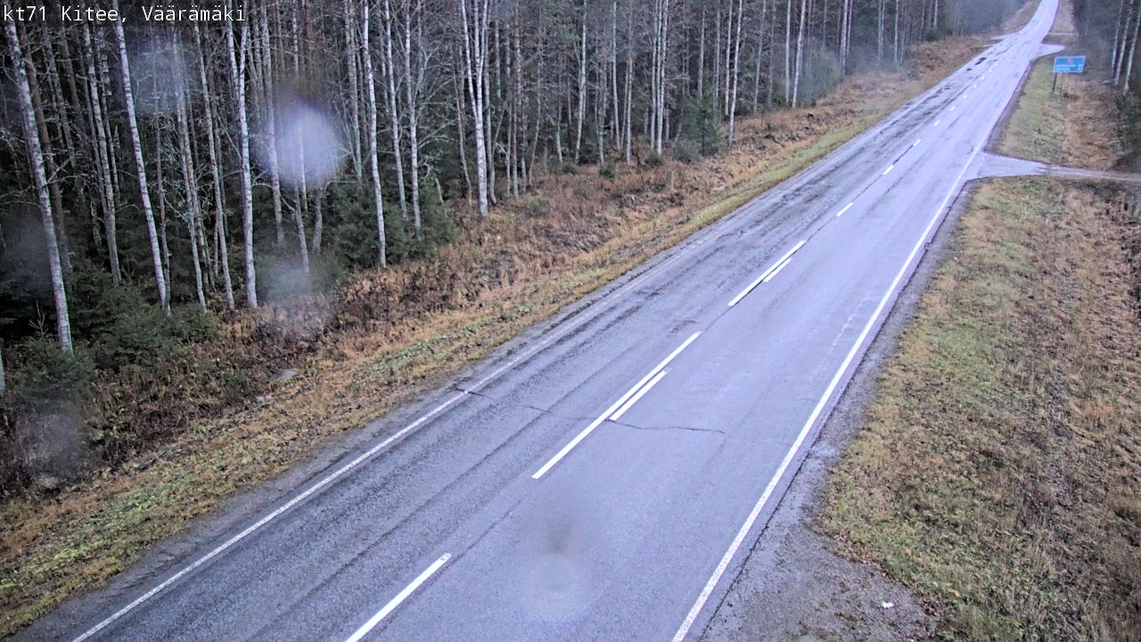 Kelikamerat Kuva Tie 71 Kitee, Väärämäki, Kitee, Pohjois-Karjala