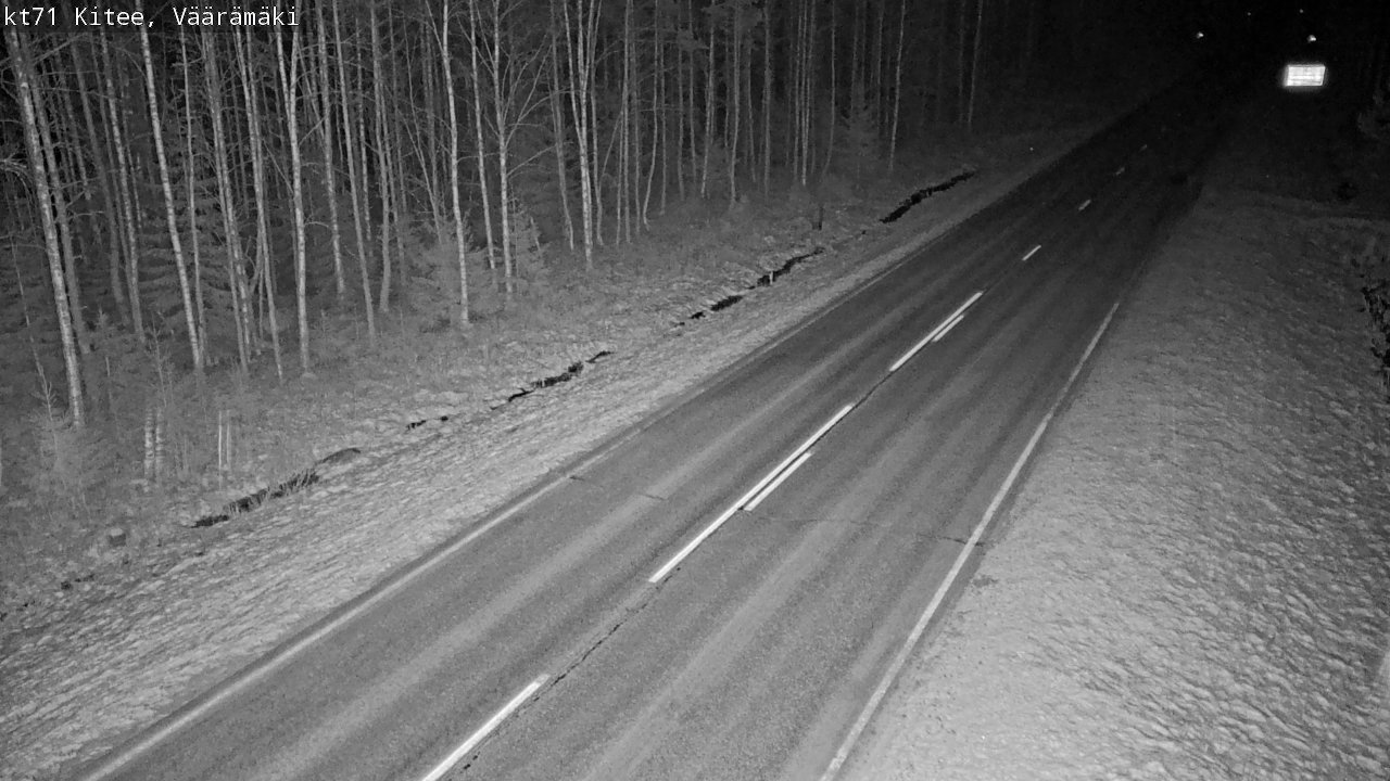 Kelikamerat Kuva Tie 71 Kitee, Väärämäki, Kitee, Pohjois-Karjala