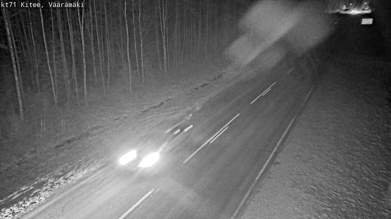 Kelikamerat Kuva Tie 71 Kitee, Väärämäki, Kitee, Pohjois-Karjala