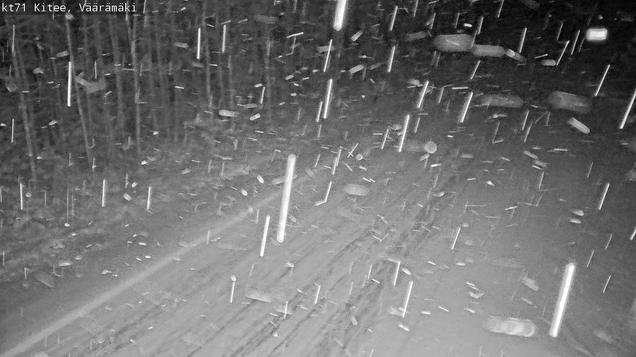Kelikamerat Kuva Tie 71 Kitee, Väärämäki, Kitee, Pohjois-Karjala