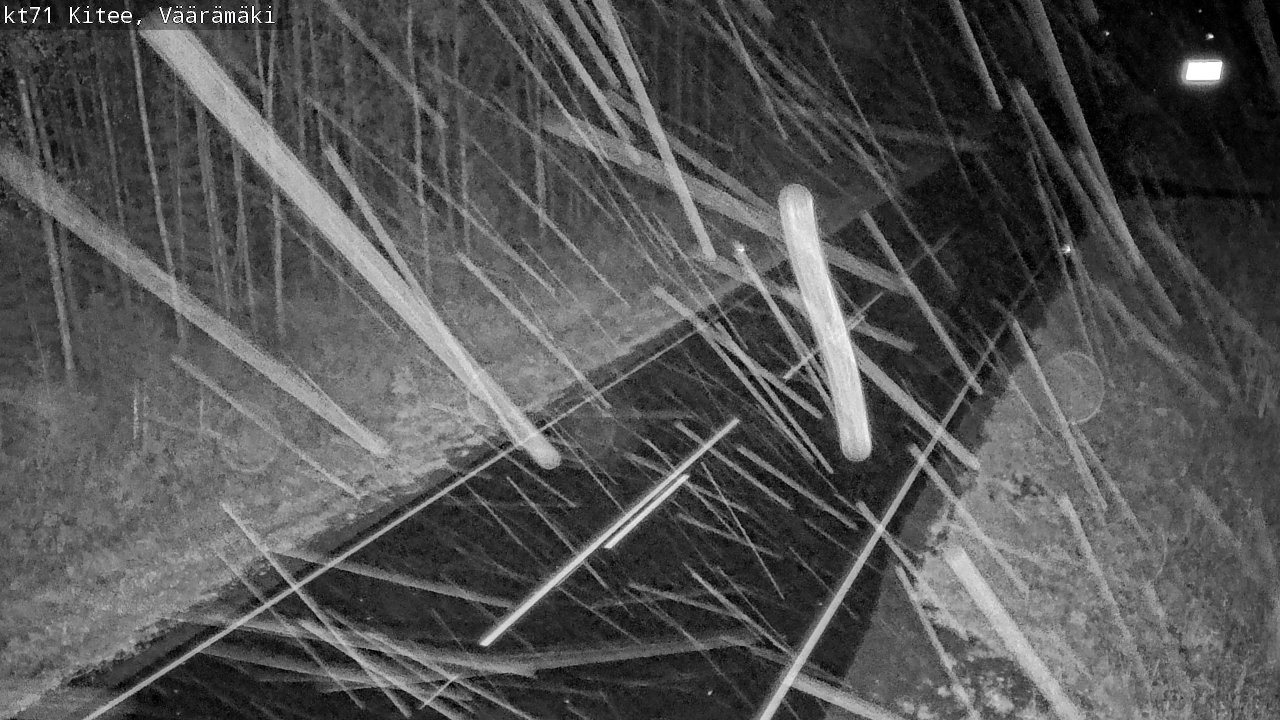 Kelikamerat Kuva Tie 71 Kitee, Väärämäki, Kitee, Pohjois-Karjala