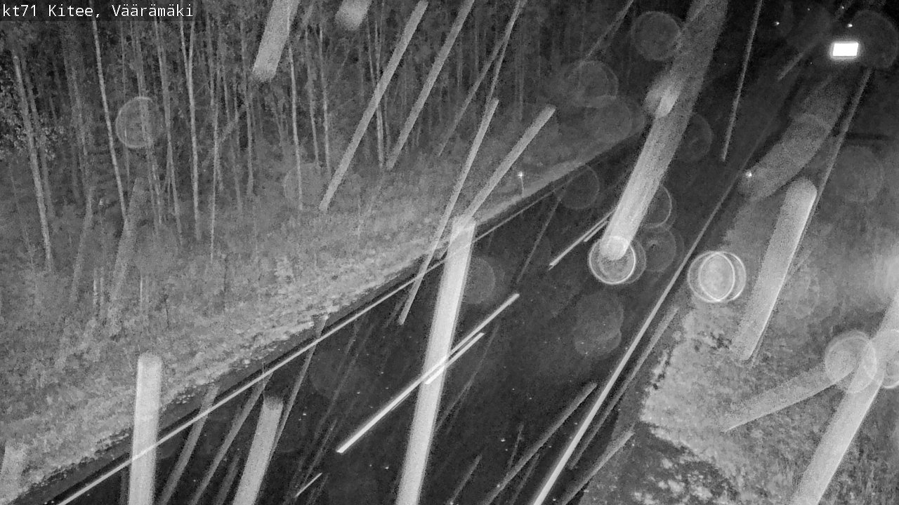 Kelikamerat Kuva Tie 71 Kitee, Väärämäki, Kitee, Pohjois-Karjala
