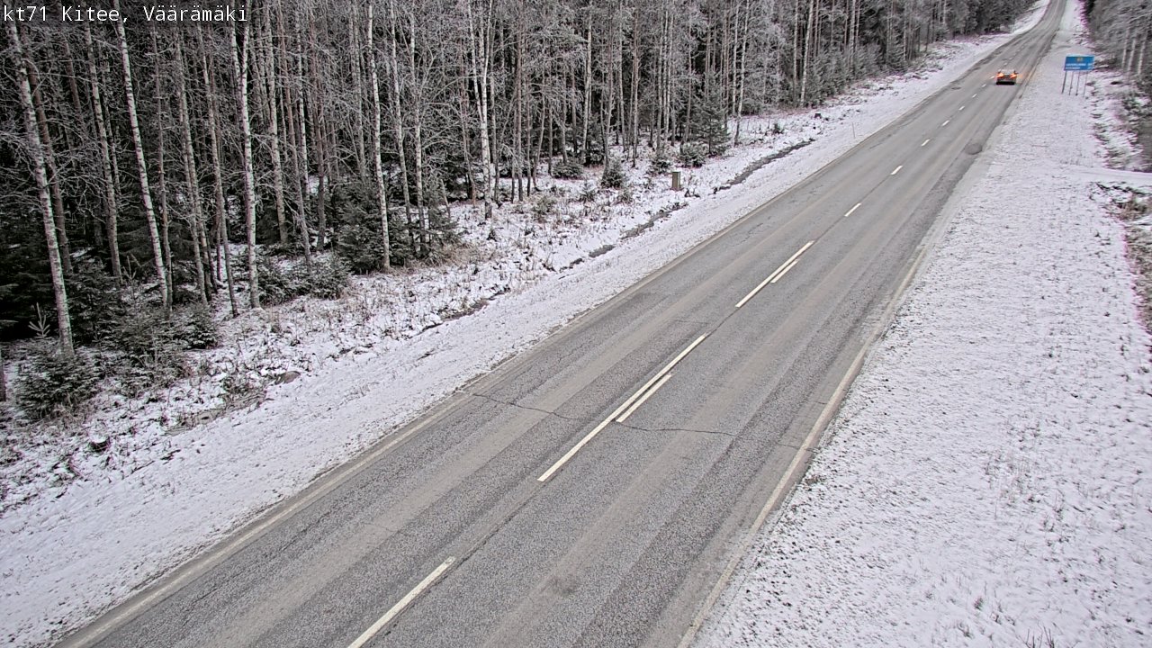 Kelikamerat Kuva Tie 71 Kitee, Väärämäki, Kitee, Pohjois-Karjala