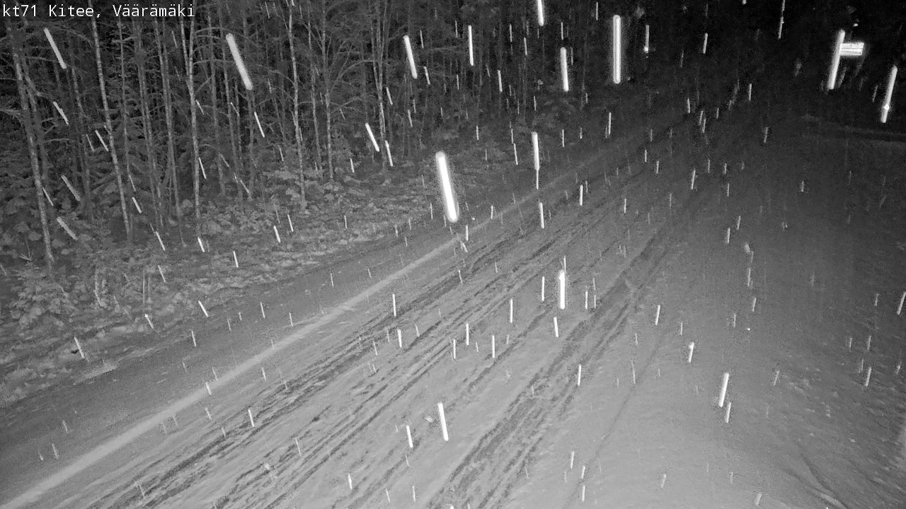 Kelikamerat Kuva Tie 71 Kitee, Väärämäki, Kitee, Pohjois-Karjala