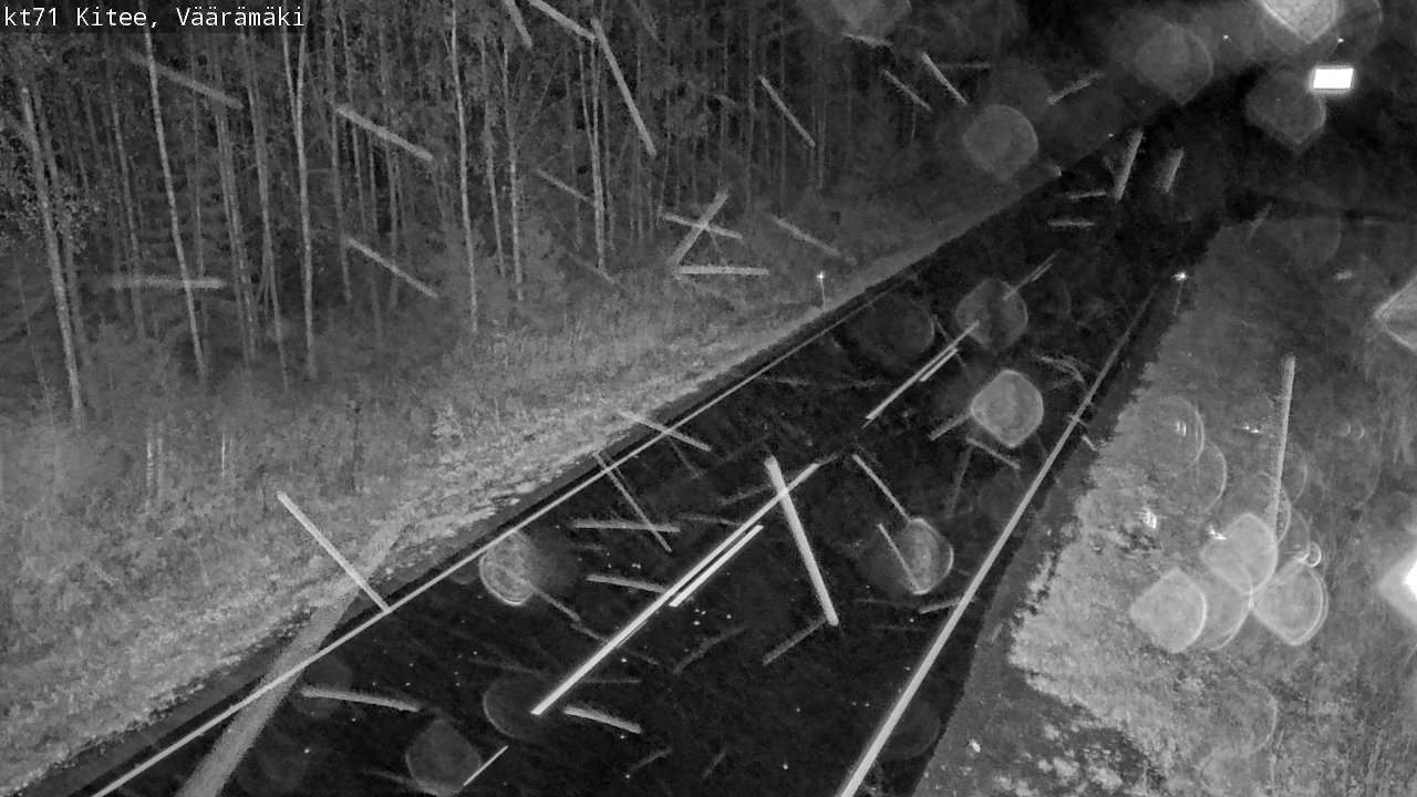 Kelikamerat Kuva Tie 71 Kitee, Väärämäki, Kitee, Pohjois-Karjala