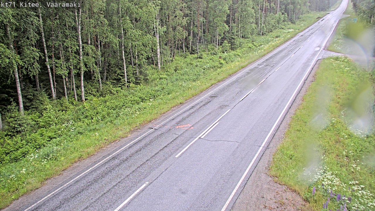 Kelikamerat Kuva Tie 71 Kitee, Väärämäki, Kitee, Pohjois-Karjala