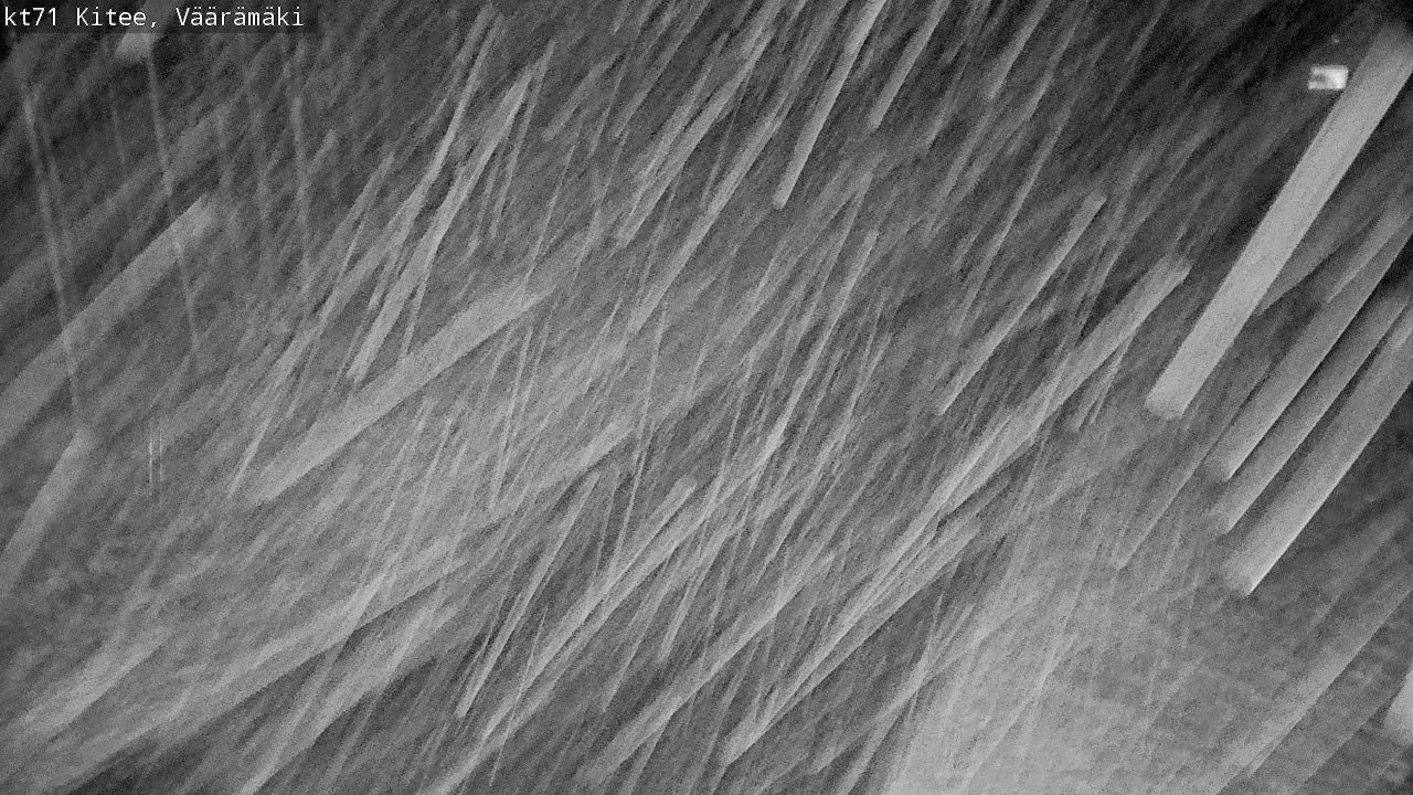 Weather Camera Image Väg 71 Väärämäki, Kitee, Pohjois-Karjala