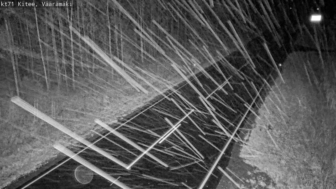 Kelikamerat Kuva Tie 71 Kitee, Väärämäki, Kitee, Pohjois-Karjala