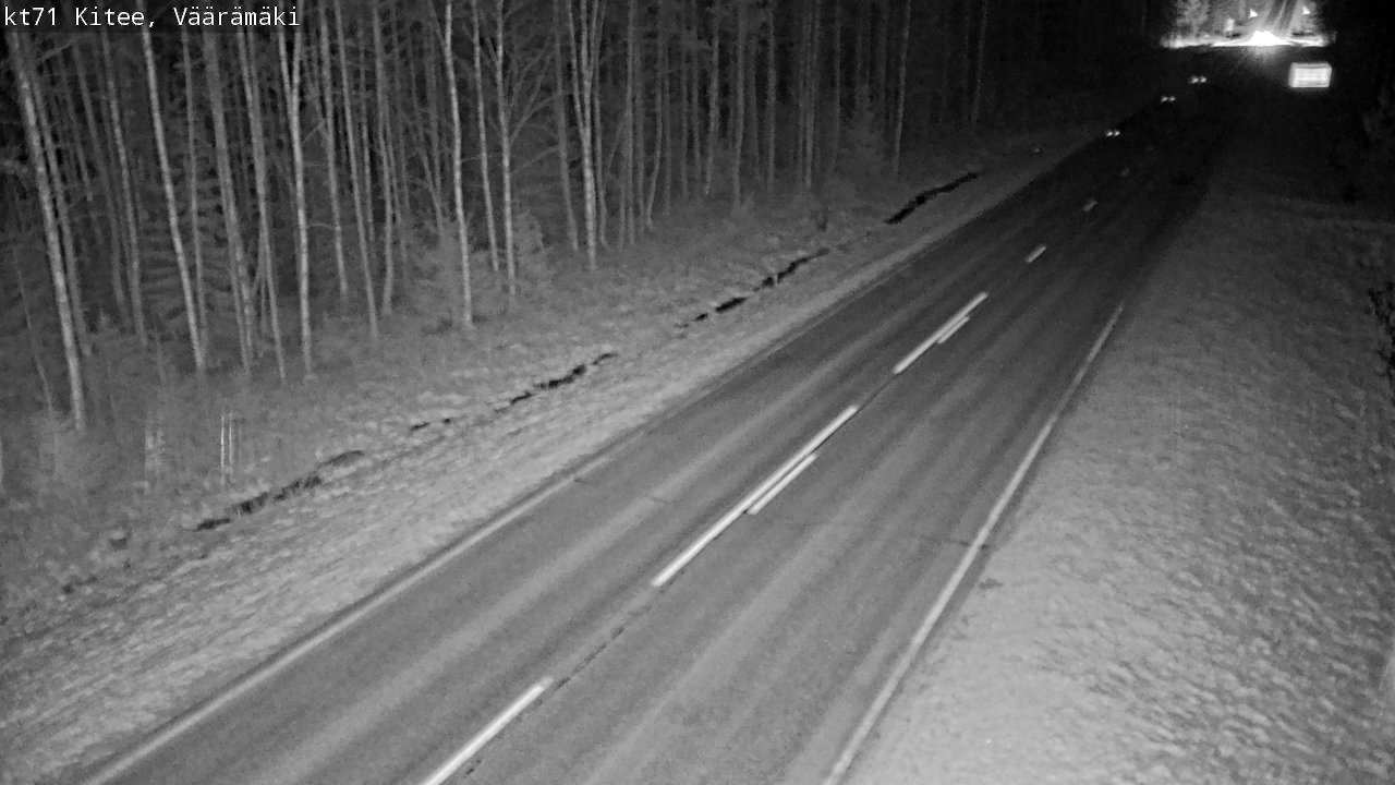 Kelikamerat Kuva Tie 71 Kitee, Väärämäki, Kitee, Pohjois-Karjala