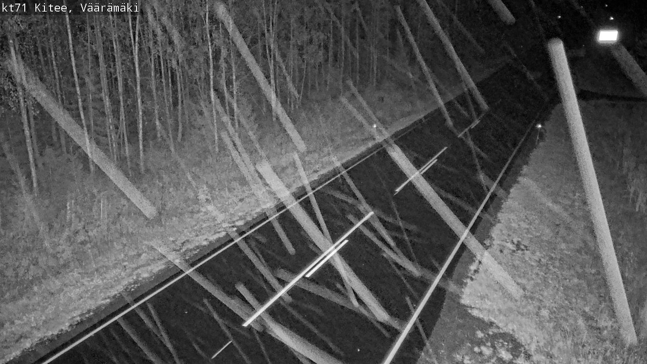 Kelikamerat Kuva Tie 71 Kitee, Väärämäki, Kitee, Pohjois-Karjala