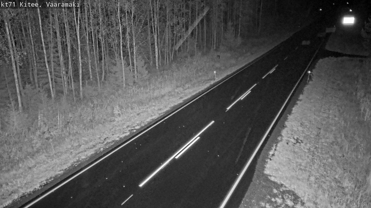 Kelikamerat Kuva Tie 71 Kitee, Väärämäki, Kitee, Pohjois-Karjala