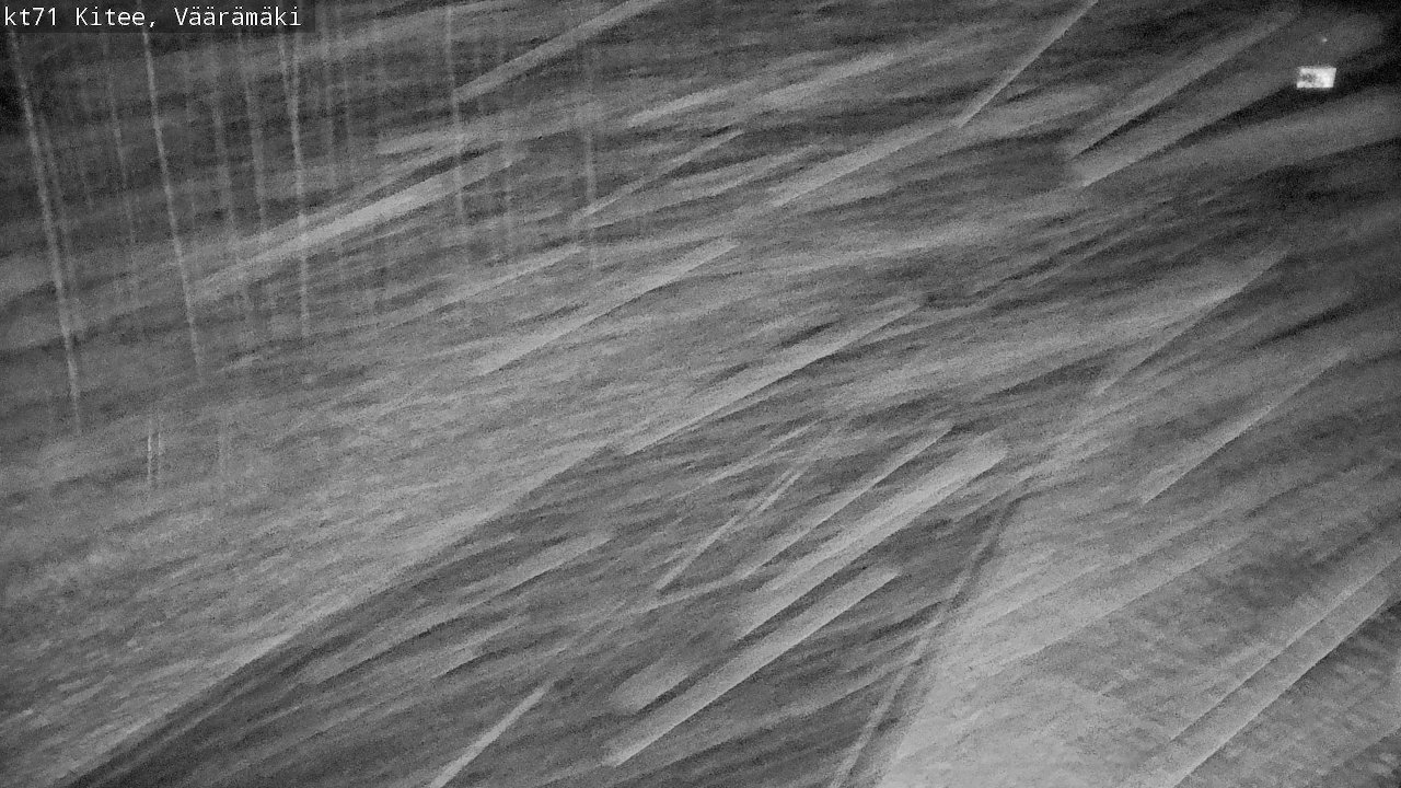 Weather Camera Image Väg 71 Väärämäki, Kitee, Pohjois-Karjala