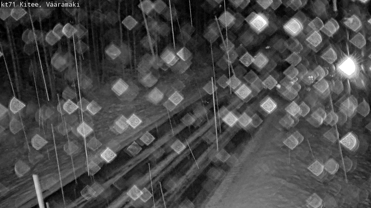 Weather Camera Image Väg 71 Väärämäki, Kitee, Pohjois-Karjala