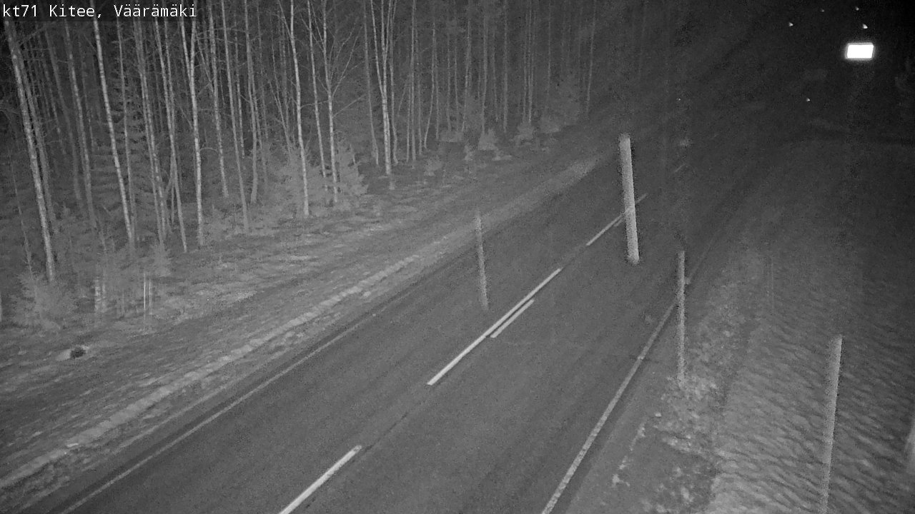 Kelikamerat Kuva Tie 71 Kitee, Väärämäki, Kitee, Pohjois-Karjala