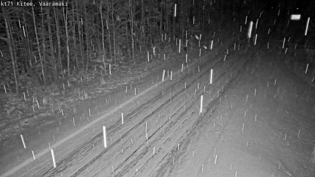 Kelikamerat Kuva Tie 71 Kitee, Väärämäki, Kitee, Pohjois-Karjala