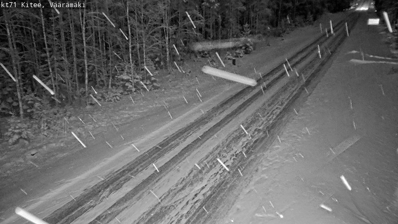 Kelikamerat Kuva Tie 71 Kitee, Väärämäki, Kitee, Pohjois-Karjala