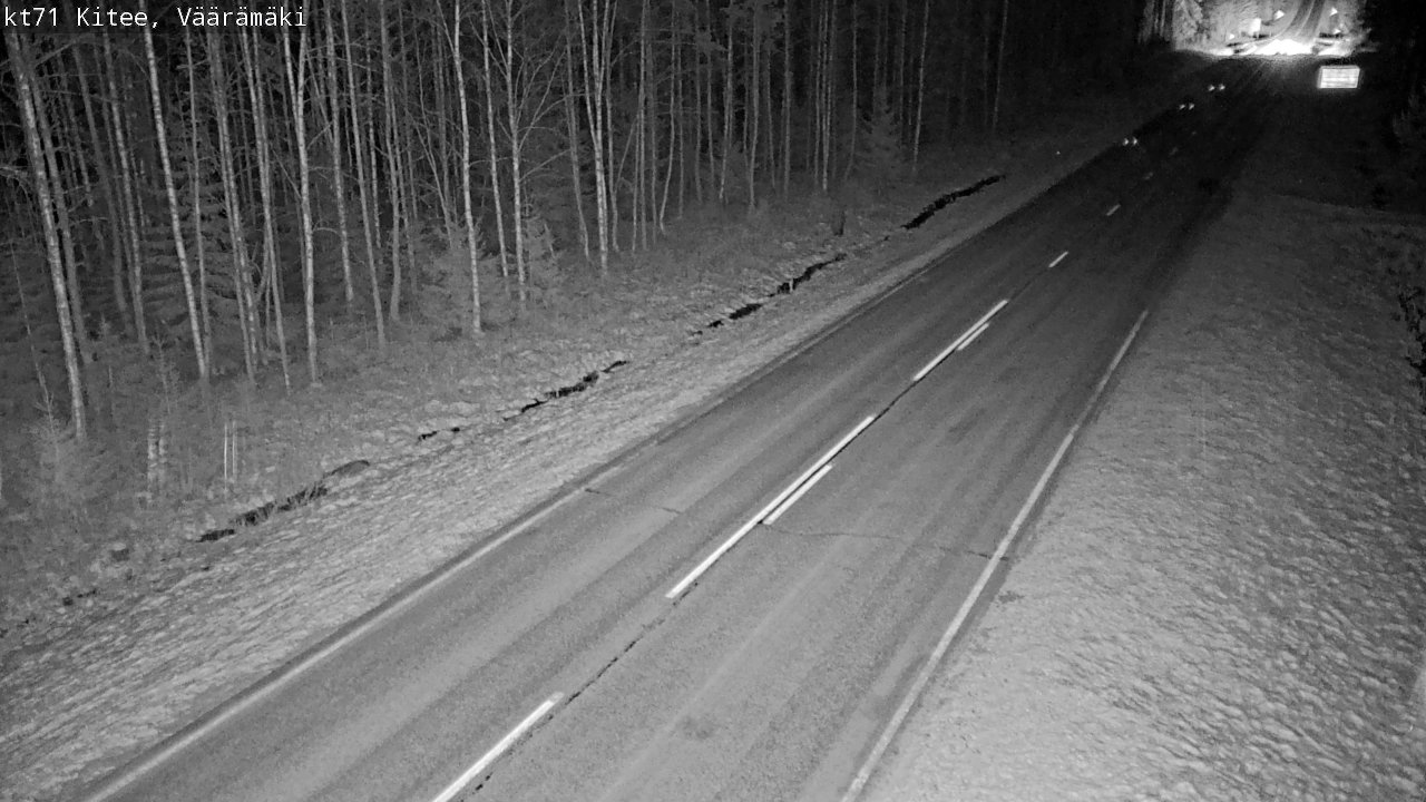 Kelikamerat Kuva Tie 71 Kitee, Väärämäki, Kitee, Pohjois-Karjala