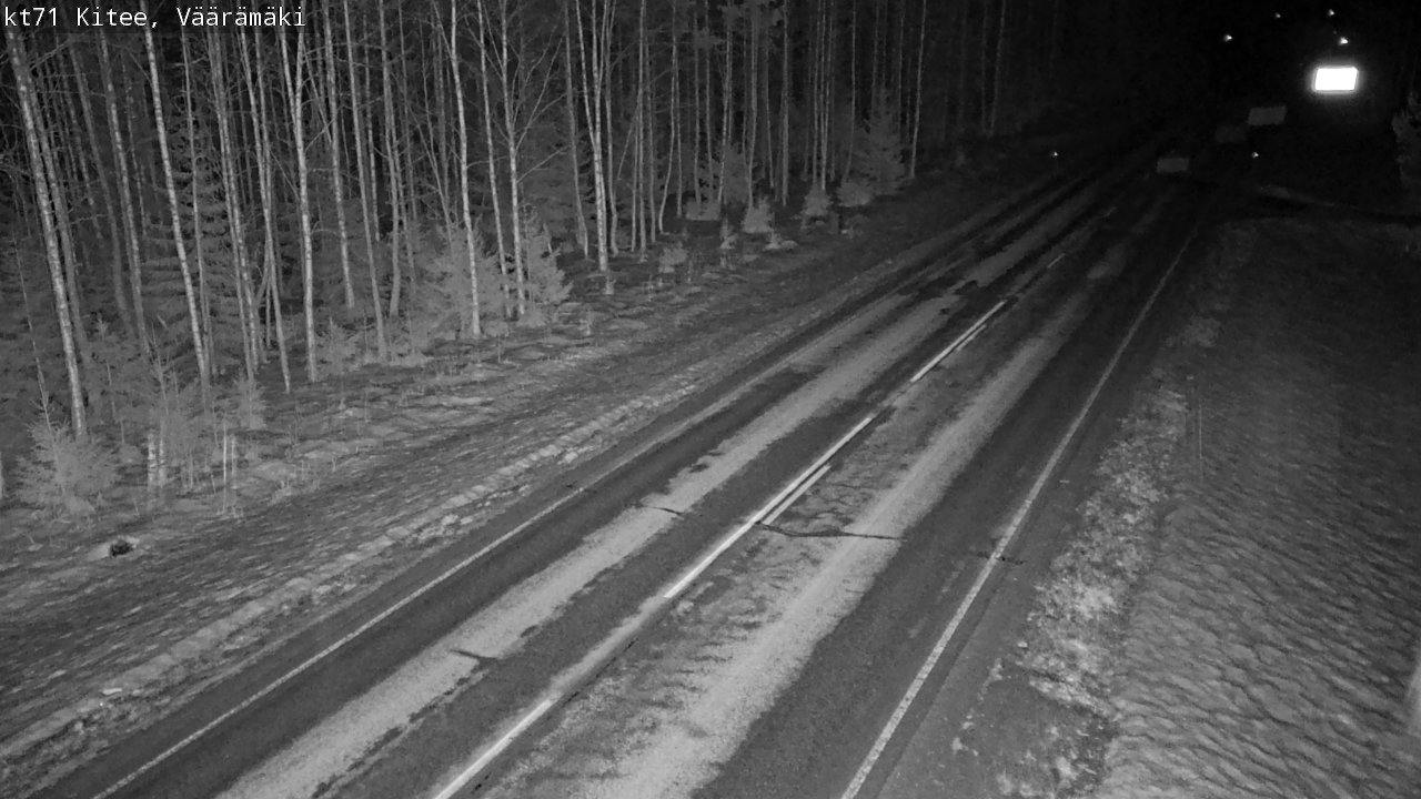 Kelikamerat Kuva Tie 71 Kitee, Väärämäki, Kitee, Pohjois-Karjala