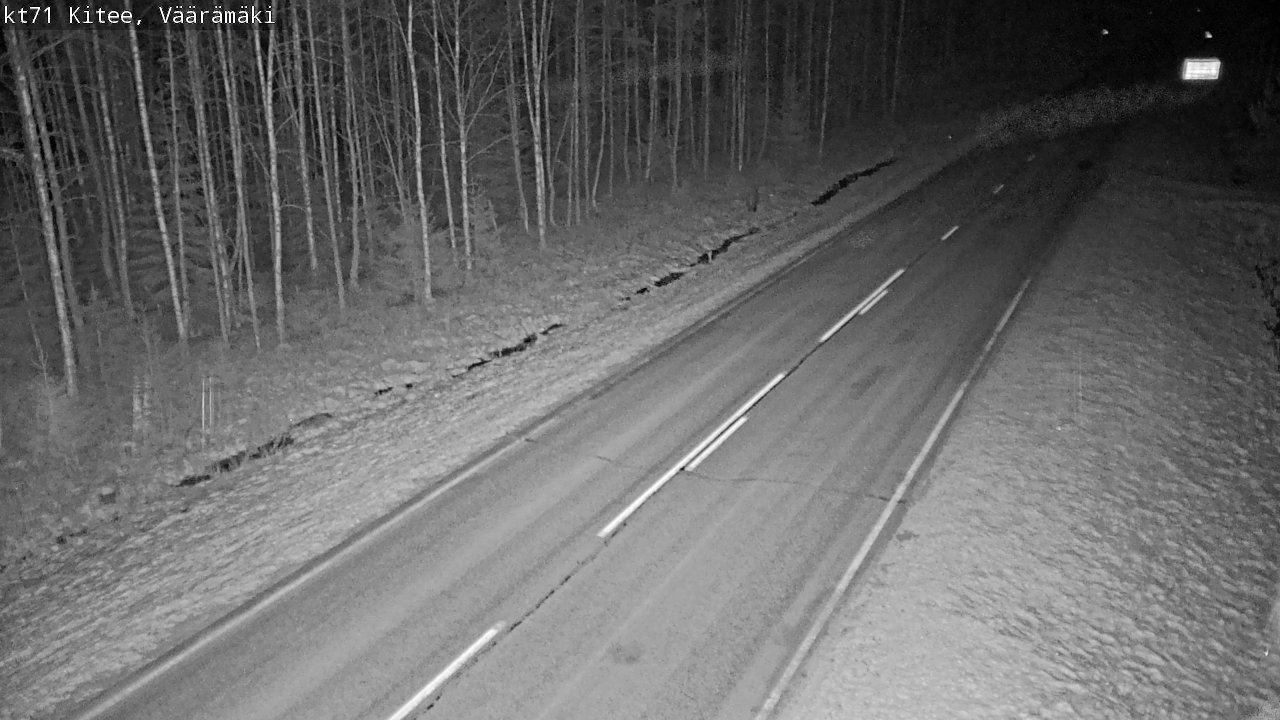 Kelikamerat Kuva Tie 71 Kitee, Väärämäki, Kitee, Pohjois-Karjala