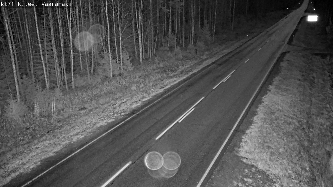 Kelikamerat Kuva Tie 71 Kitee, Väärämäki, Kitee, Pohjois-Karjala