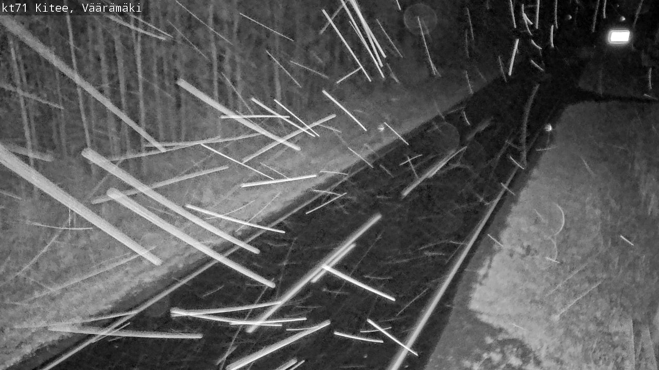 Kelikamerat Kuva Tie 71 Kitee, Väärämäki, Kitee, Pohjois-Karjala