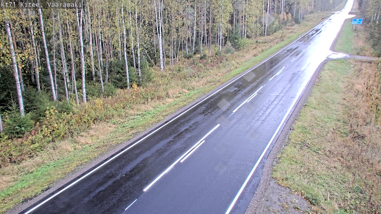 Kelikamerat Kuva Tie 71 Kitee, Väärämäki, Kitee, Pohjois-Karjala