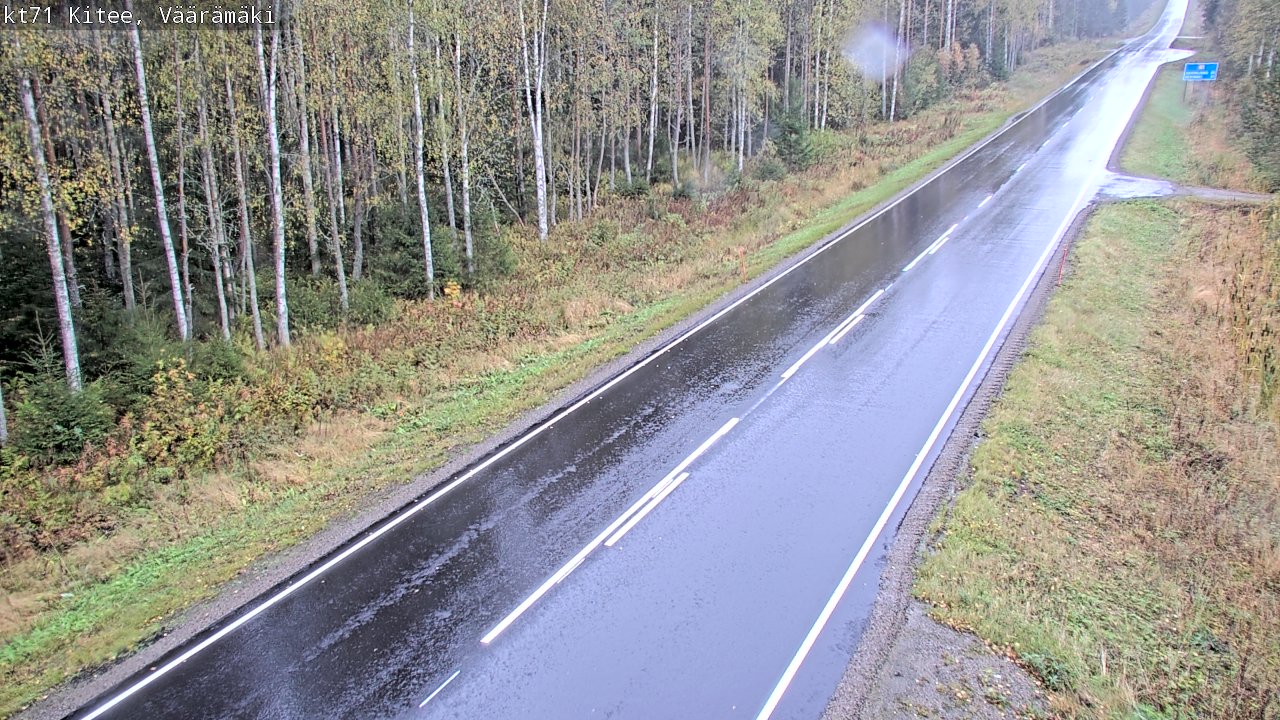 Kelikamerat Kuva Tie 71 Kitee, Väärämäki, Kitee, Pohjois-Karjala