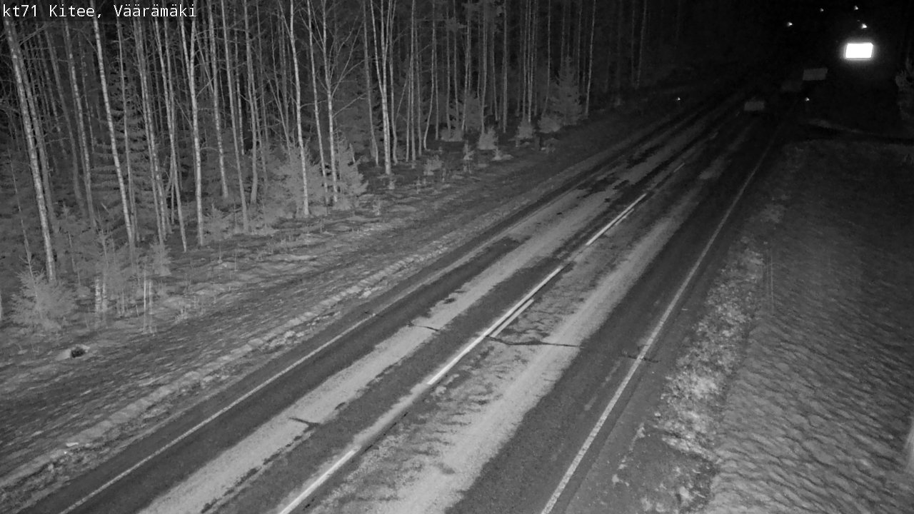 Kelikamerat Kuva Tie 71 Kitee, Väärämäki, Kitee, Pohjois-Karjala