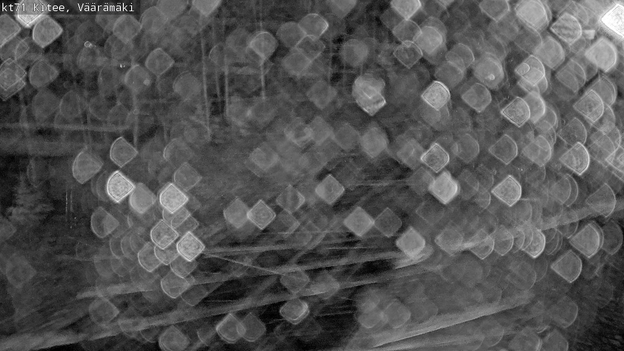 Weather Camera Image Väg 71 Väärämäki, Kitee, Pohjois-Karjala