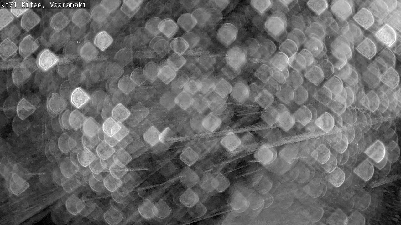 Weather Camera Image Väg 71 Väärämäki, Kitee, Pohjois-Karjala