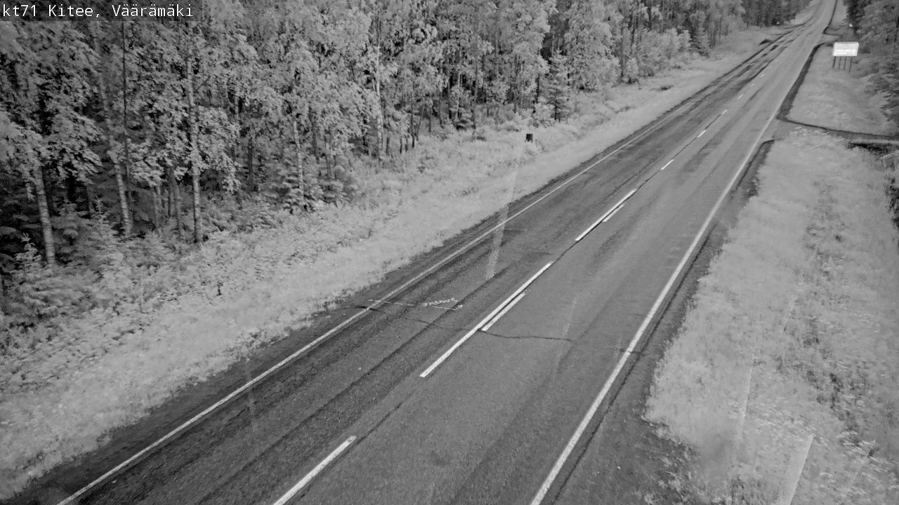 Kelikamerat Kuva Tie 71 Kitee, Väärämäki, Kitee, Pohjois-Karjala
