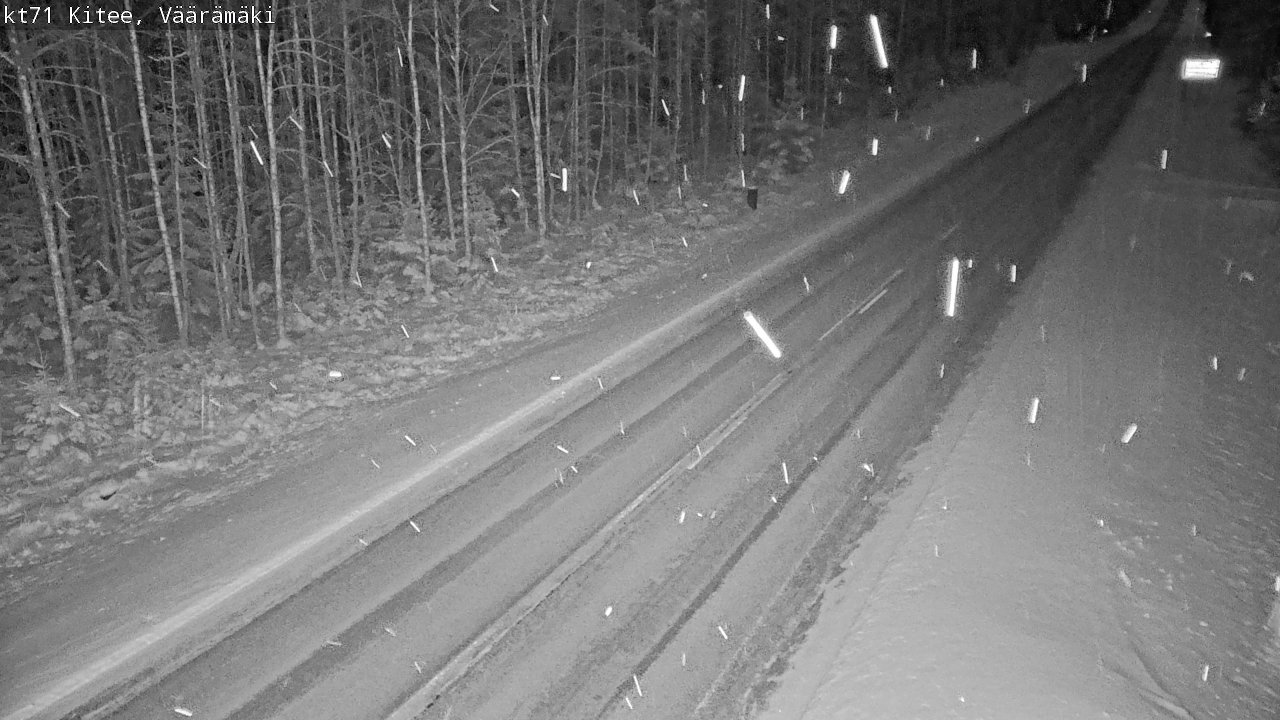 Kelikamerat Kuva Tie 71 Kitee, Väärämäki, Kitee, Pohjois-Karjala