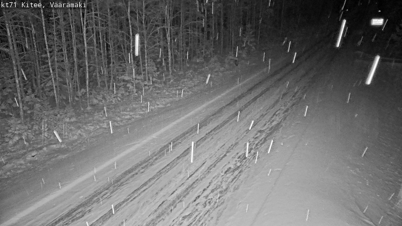 Kelikamerat Kuva Tie 71 Kitee, Väärämäki, Kitee, Pohjois-Karjala