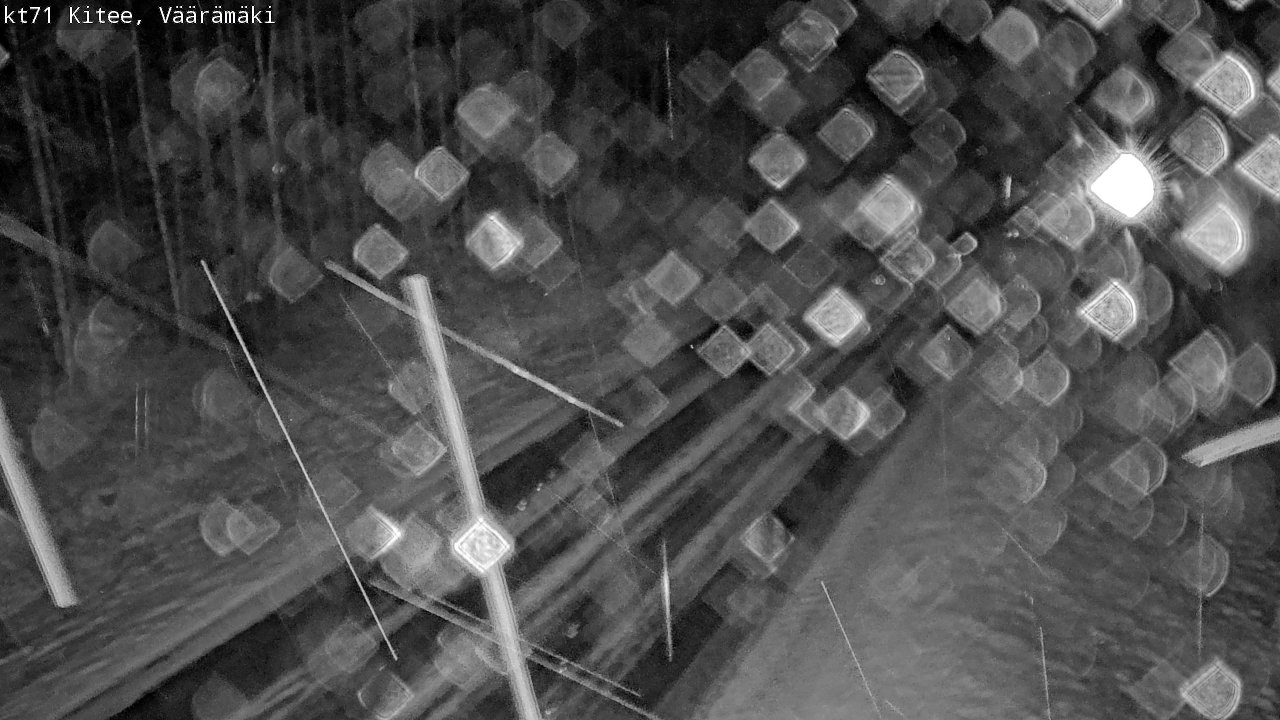 Weather Camera Image Väg 71 Väärämäki, Kitee, Pohjois-Karjala