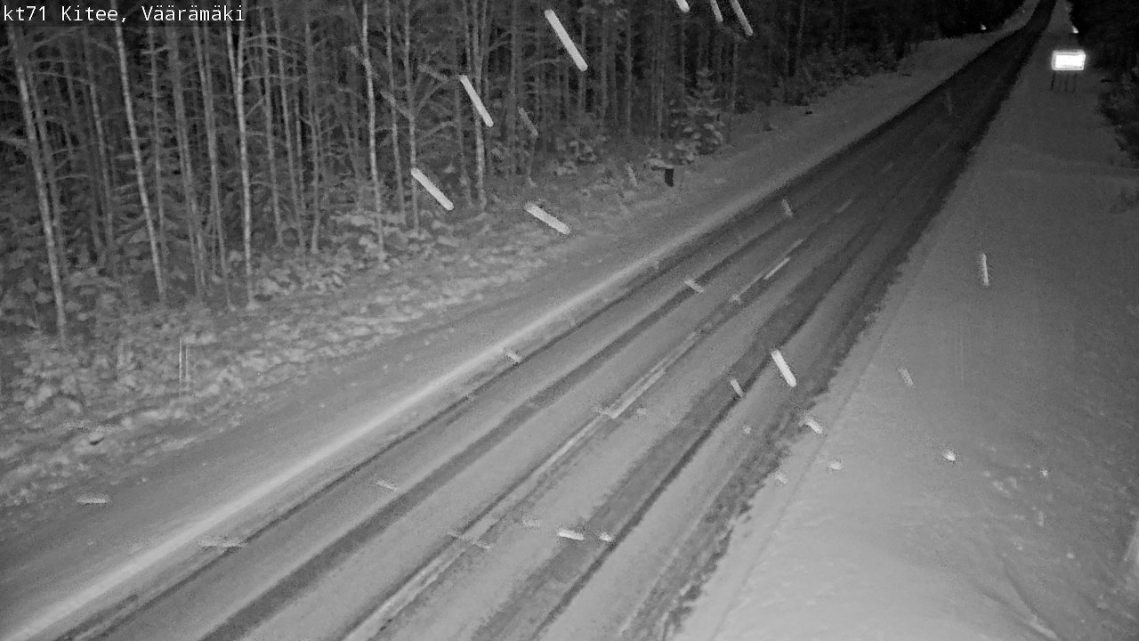 Kelikamerat Kuva Tie 71 Kitee, Väärämäki, Kitee, Pohjois-Karjala