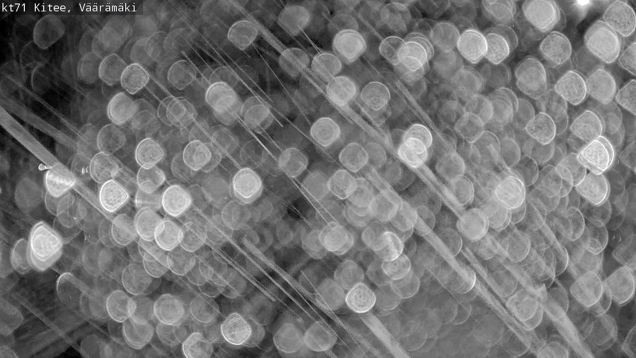 Weather Camera Image Väg 71 Väärämäki, Kitee, Pohjois-Karjala