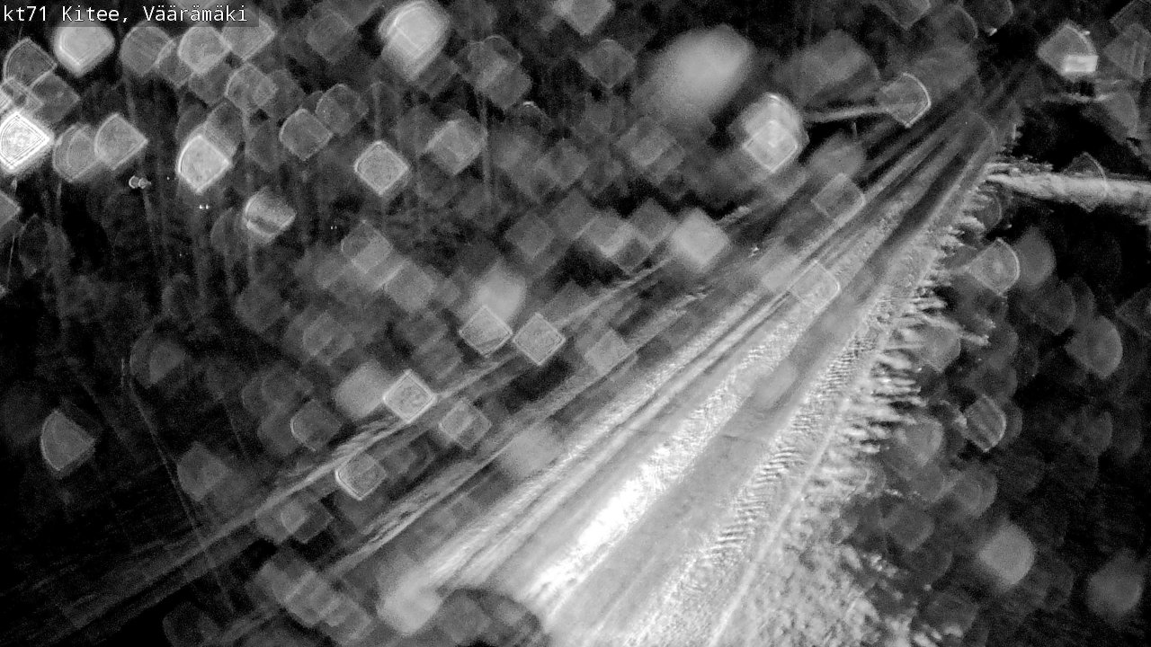 Weather Camera Image Väg 71 Väärämäki, Kitee, Pohjois-Karjala